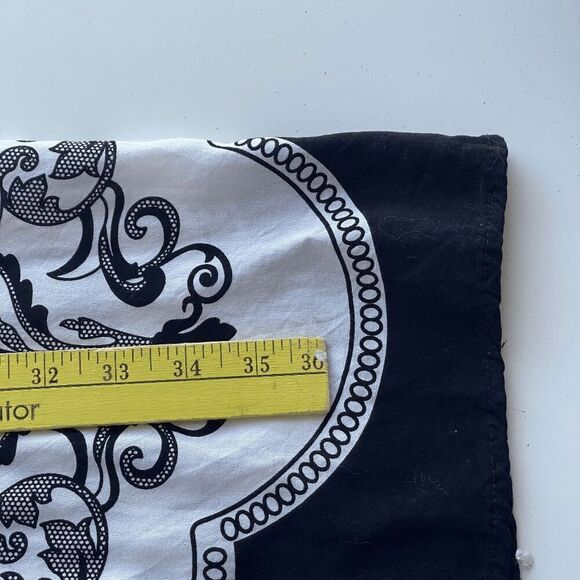 Flying Tomato Women's Damask Tapestry Overlay Off-Shoulder Midi Dress Small - Picture 9 of 10